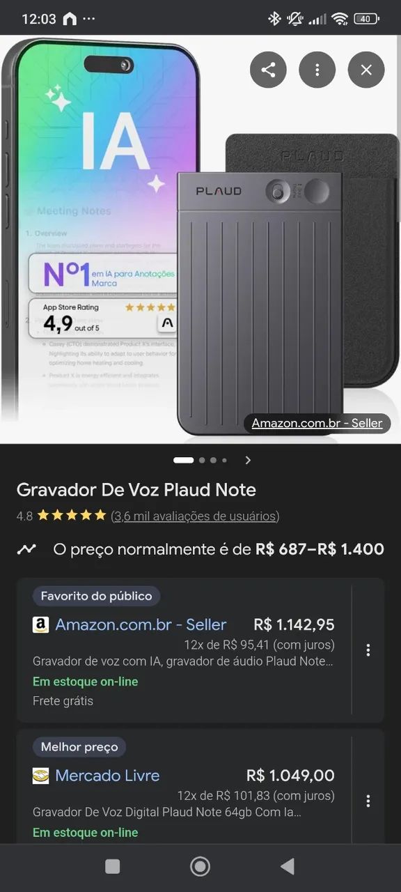 Vendo plaud note