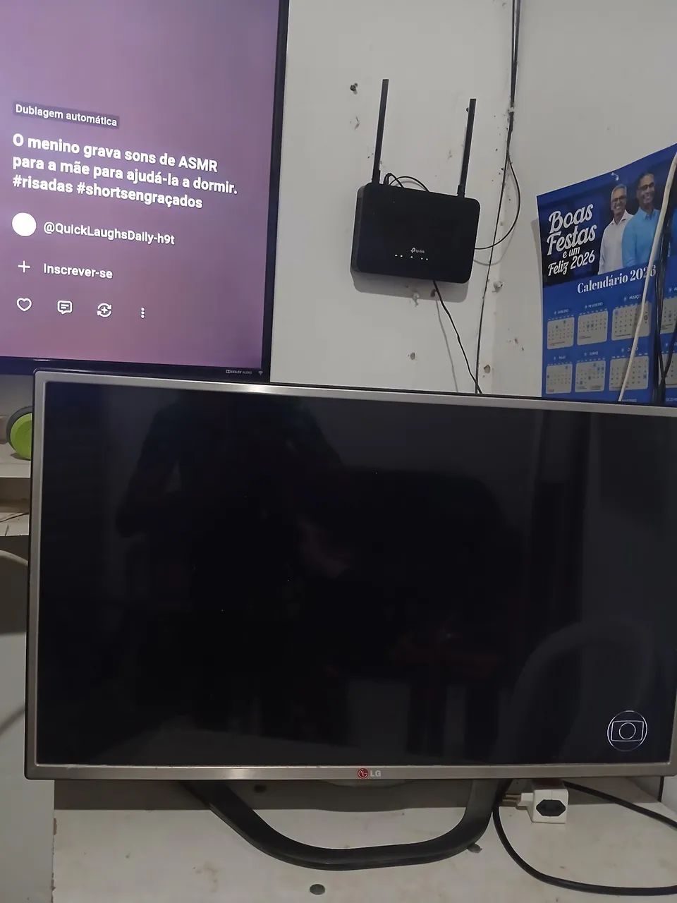 Vendo tv não e esmart 32 - Foto 2