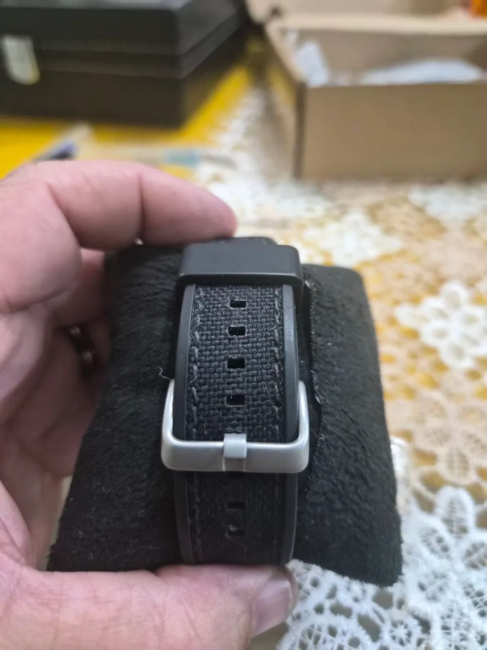 Relogio Seiko 5 Sports Black Field Automático 42mm - Foto 4