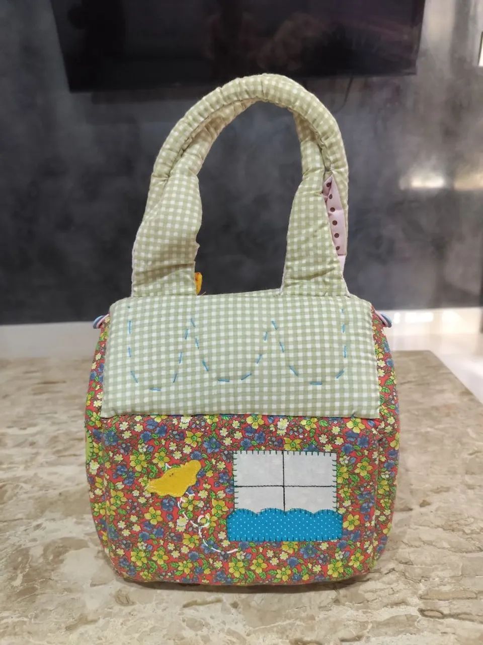BOLSA ARTESANAL EM TECIDO (INFANTIL) - Foto 3