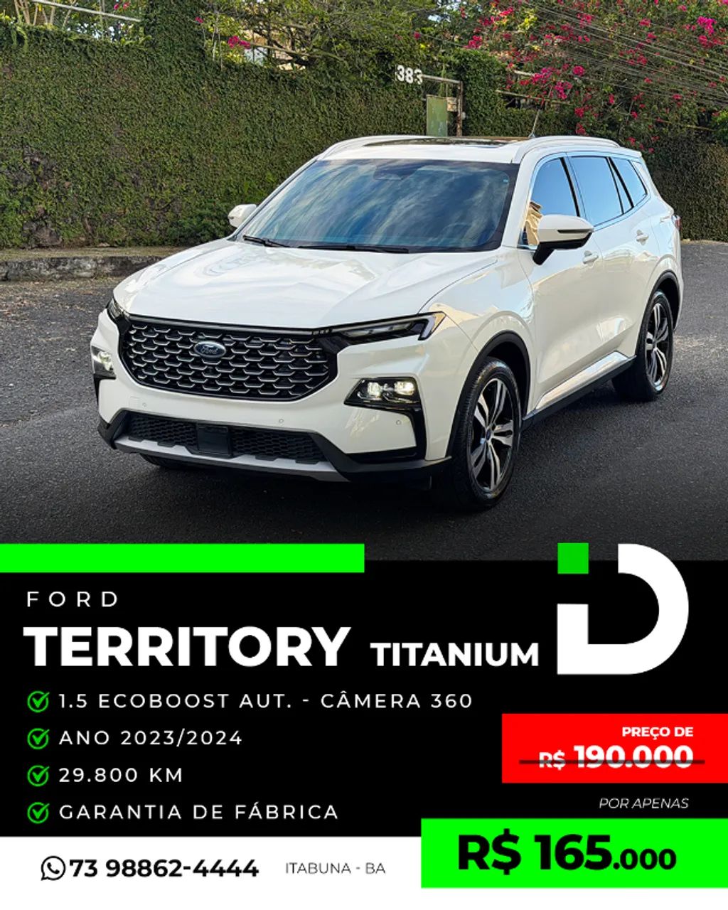Ford Territory TERRITORY Titanium 1.5 GTDi EcoBo. Aut. 2024