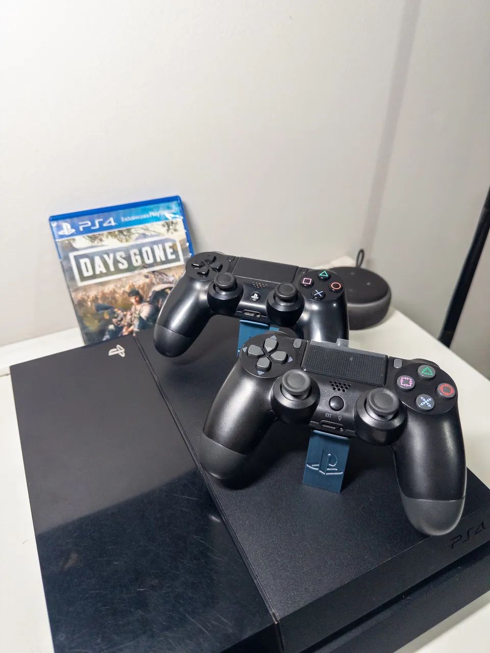 Playstation 4 + 2 controles e Jogos - Foto 2