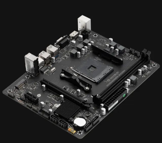 Placa Mae Maxsun Challenger B450M, DDR4, Socket AMD AM4 - Nova. - Foto 4