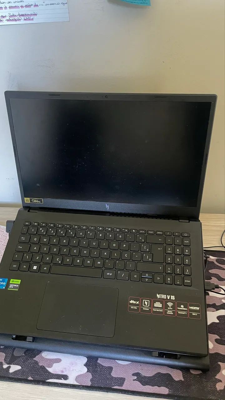 Notebook acer nitro 15