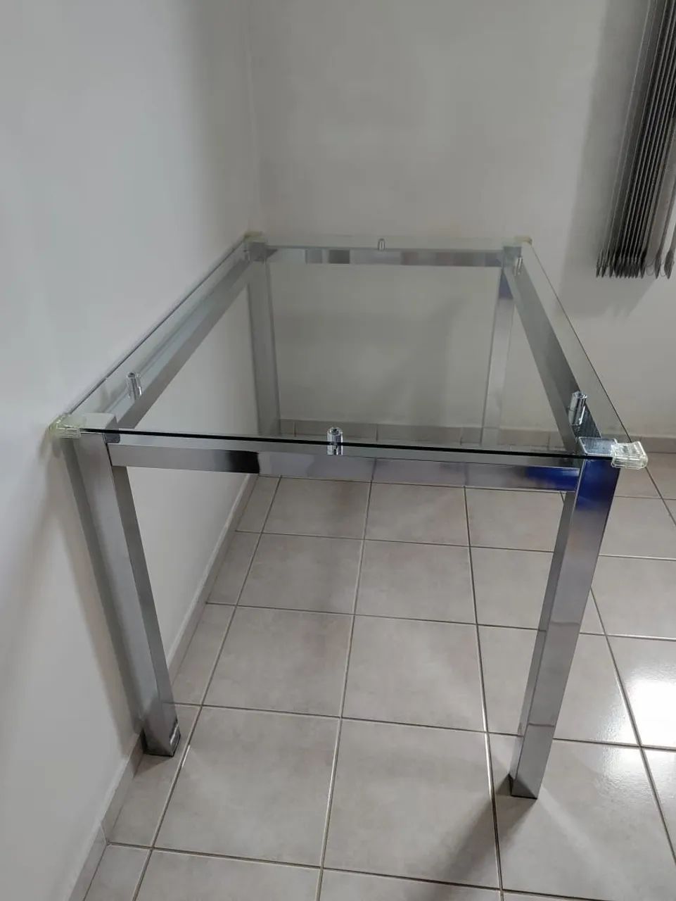 MESA VIDRO E INOX  TOP - Foto 2