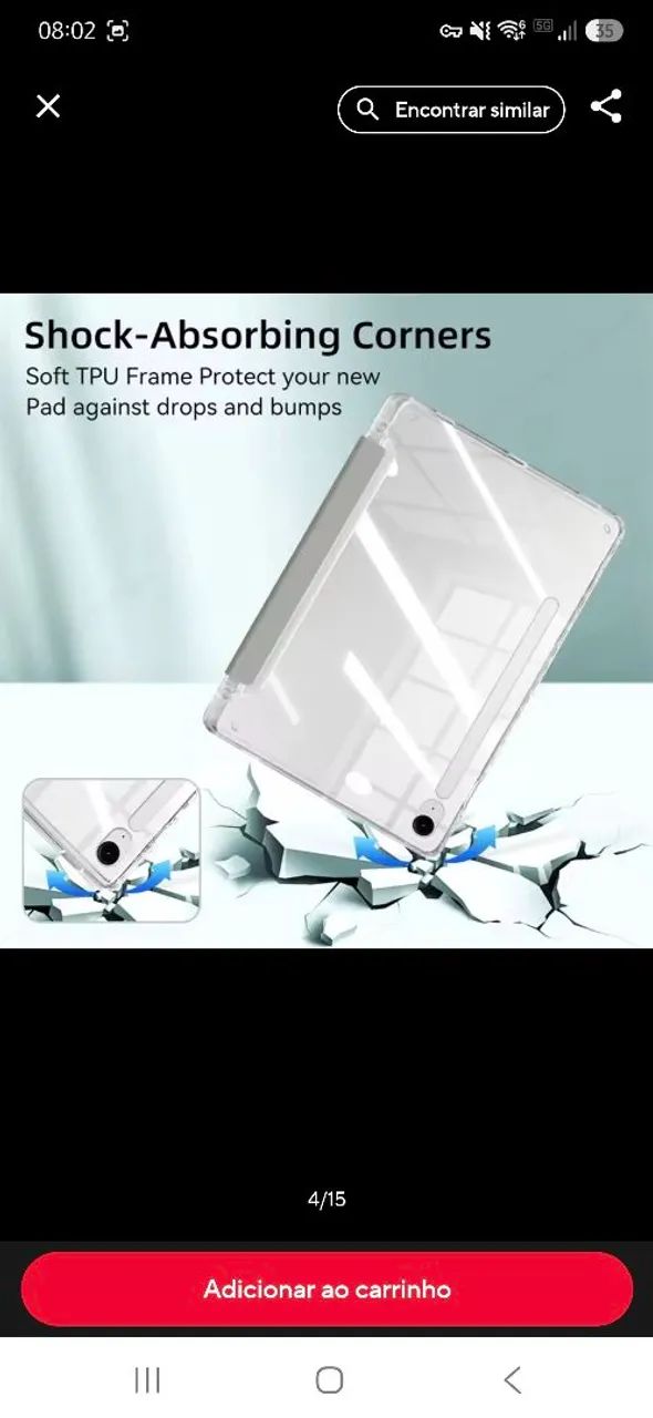 Case Tablet Samsung S10 Fe Plus - 13.1 - Foto 5