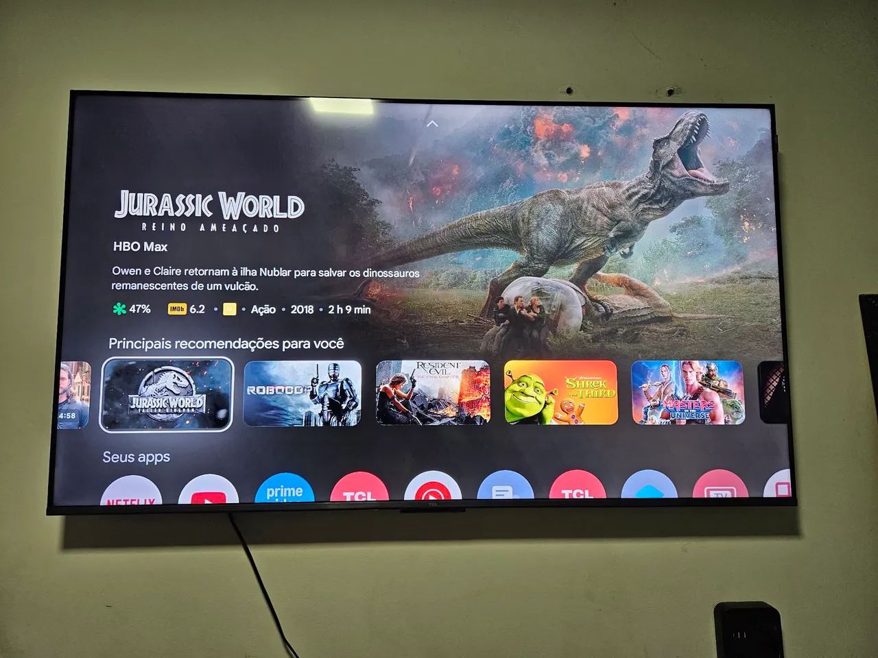 TV TCL QLED 55"