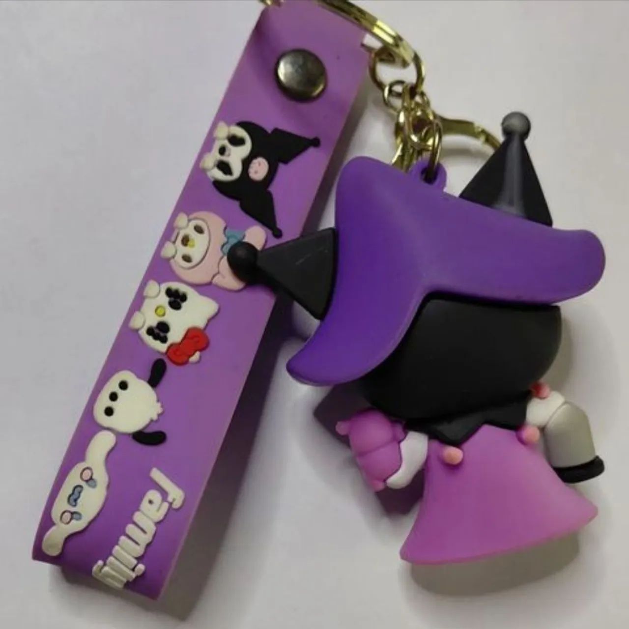 Chaveiro emborrachado da Kuromi  - Foto 3