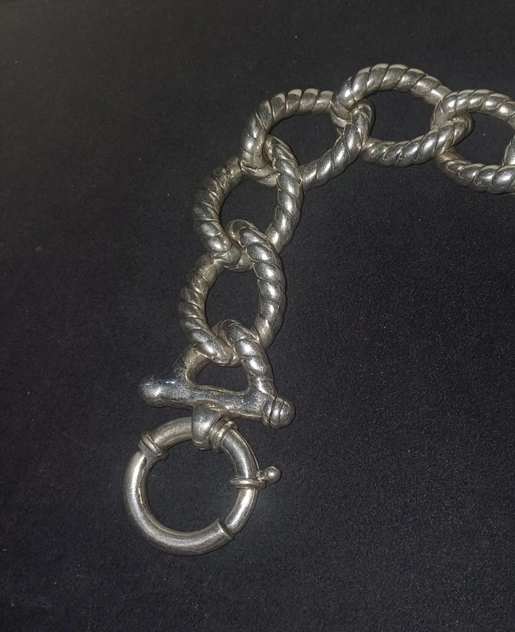 Pulseira de prata 925 eletroformação  - Foto 4