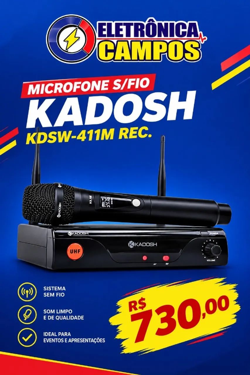 MICROFONE KADOSH