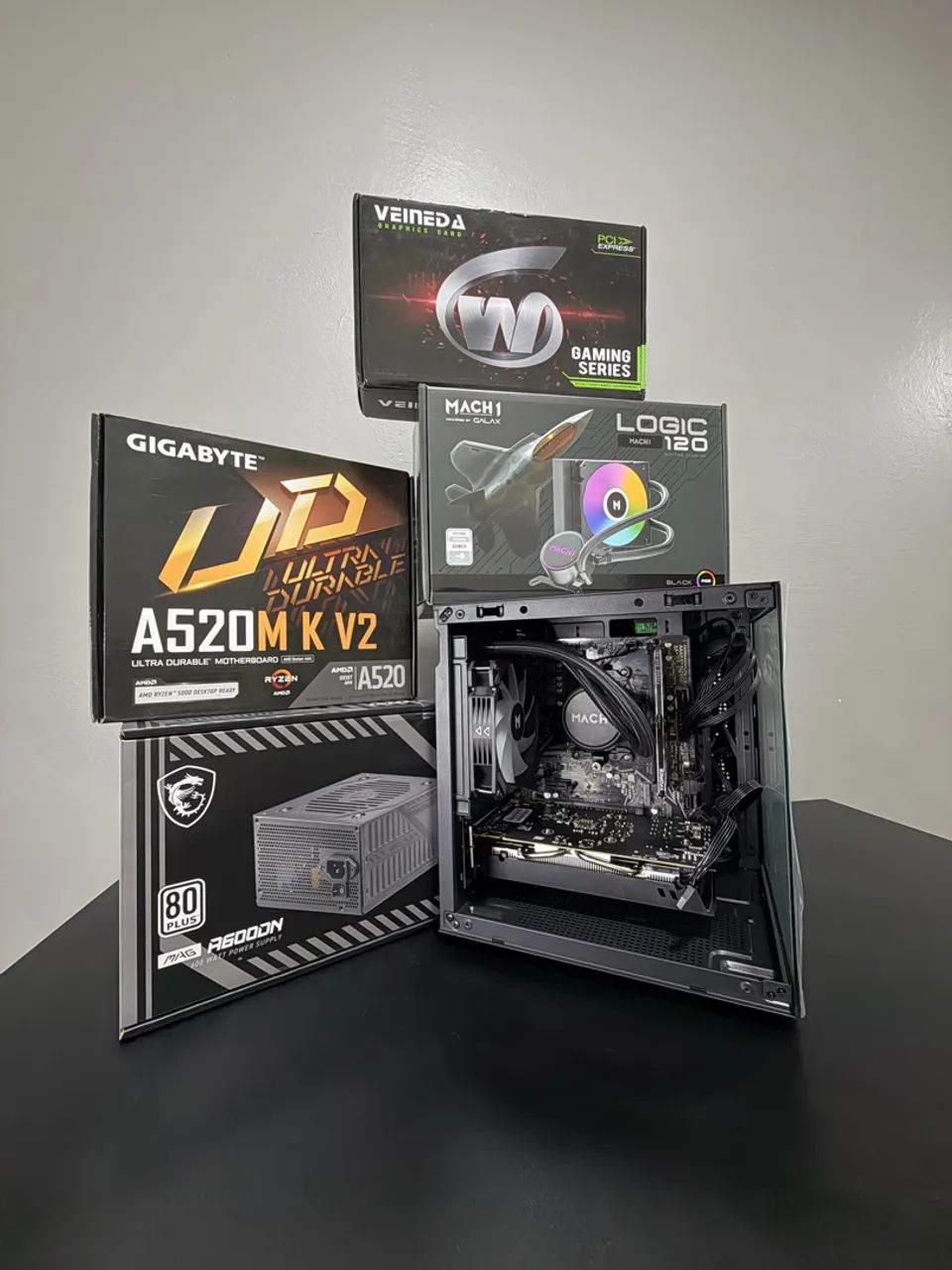 PC GAMER RYZEN 5500 - Foto 5