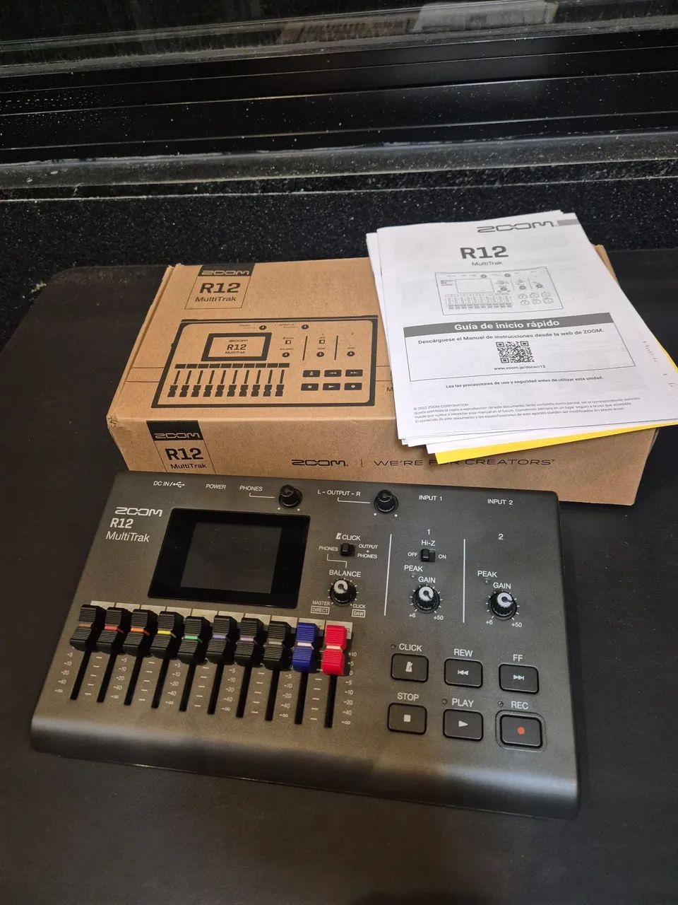 Zoom r12 gravador interface - Microfones e Gravadores - Jardins