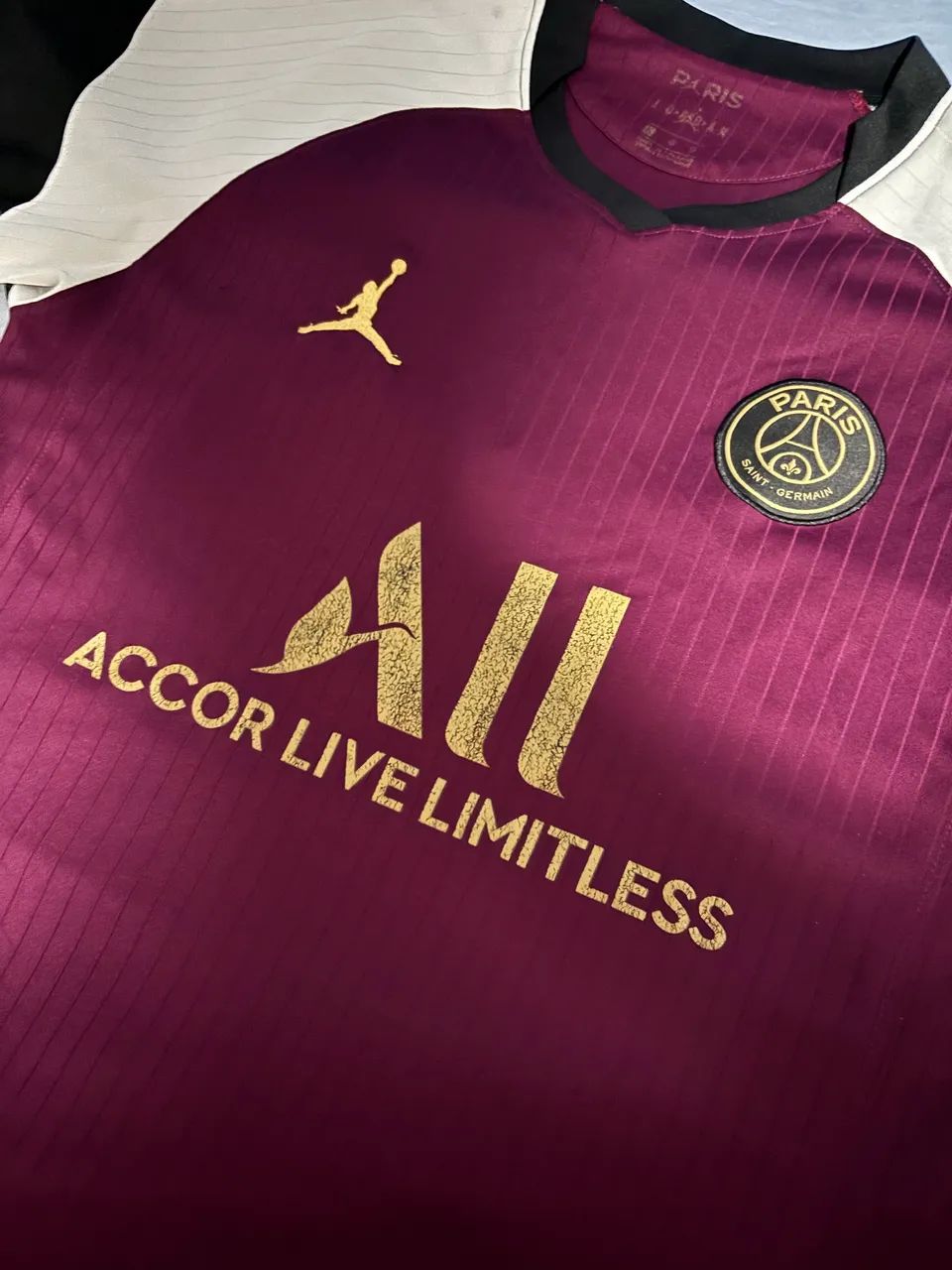 Camisa PSG X Jordan Retrô 2020/21 - Foto 3