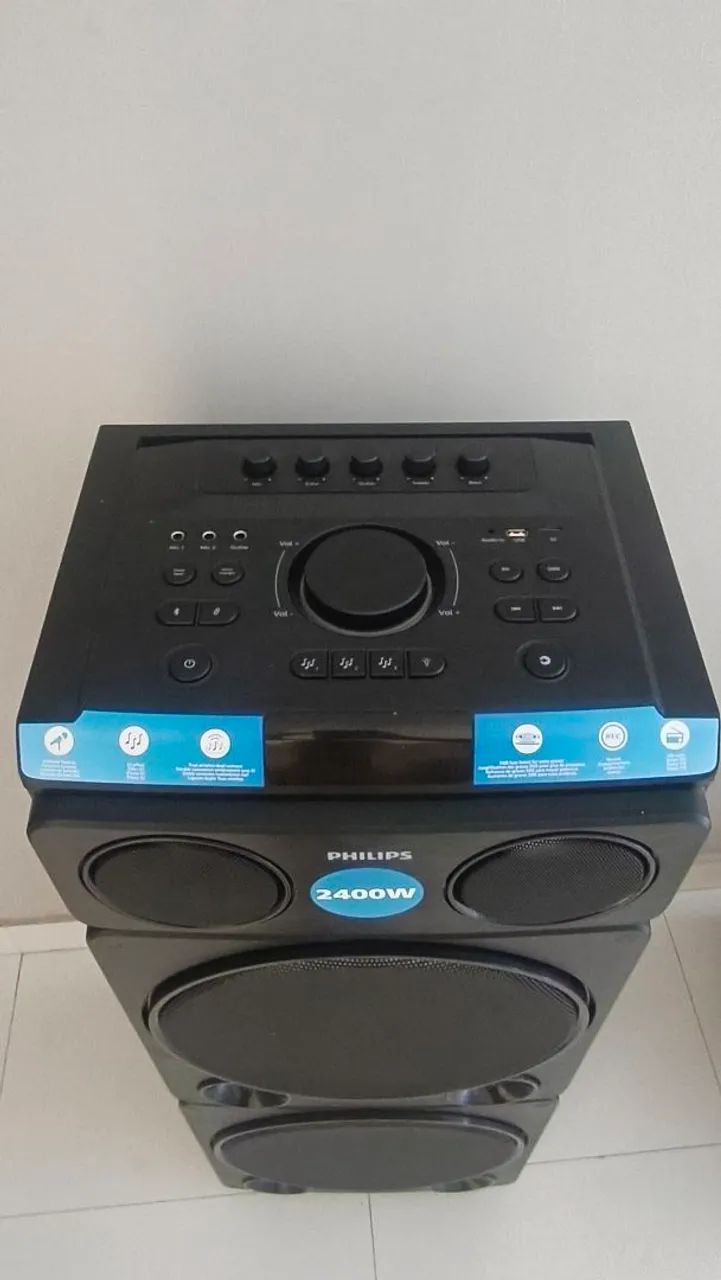 Caixa de som Philips 2400w