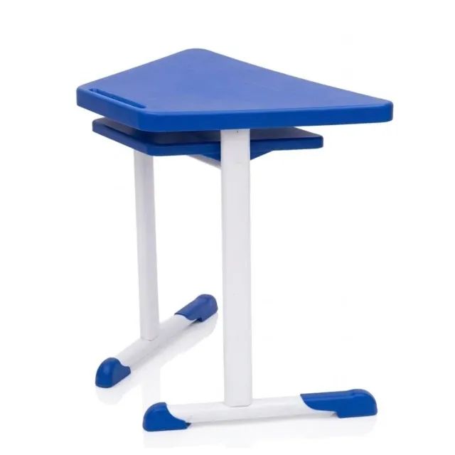 Mesa Infantil Hexagonal Com Porta Livro Ideal Para Escola Creche Cores Diversas 45803 - Foto 4