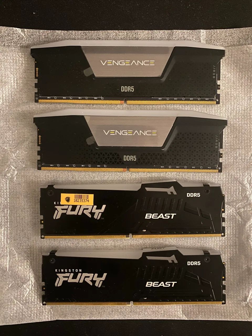 Kit memorias RAM DDR4 e DDR5  - Foto 4