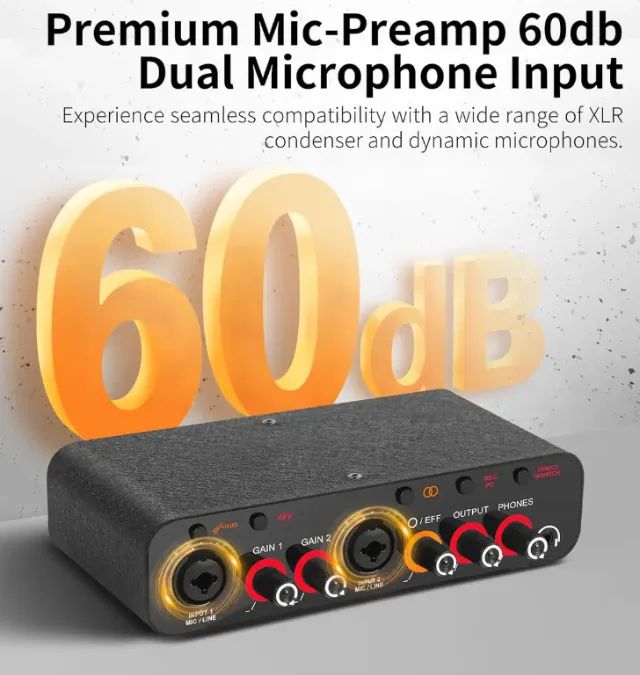 INTERFACE DE AUDIO TEYUN - Foto 2