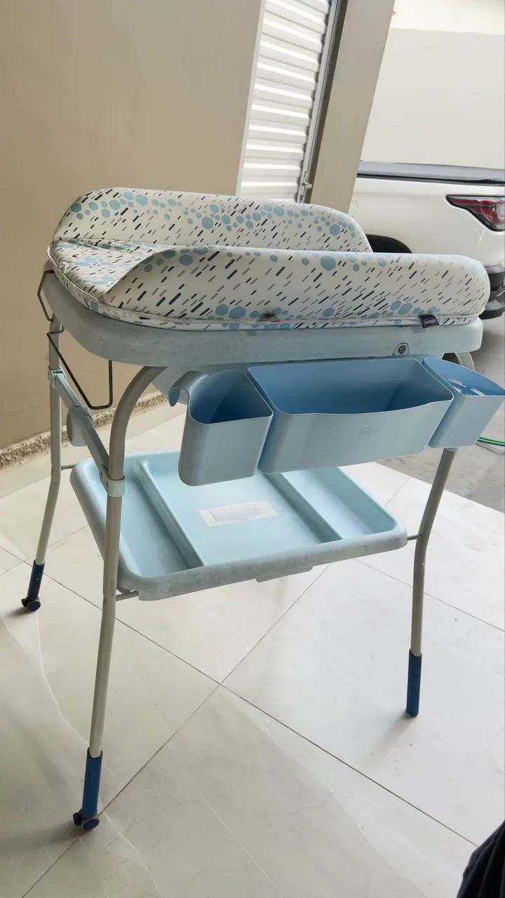 Banheira com trocador Chicco Cuddle&bubble