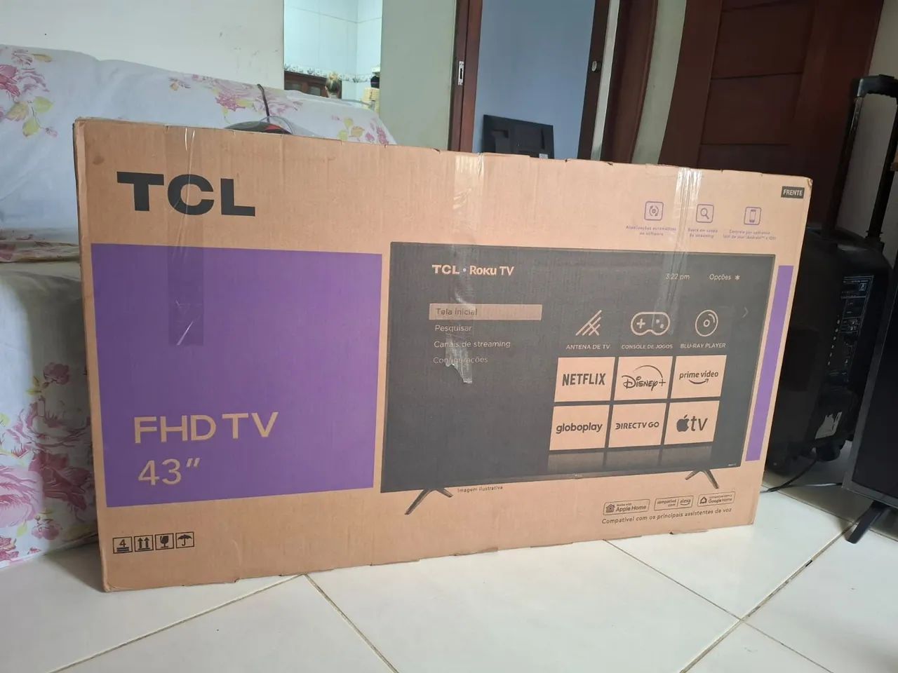 LINDA SMAT TCL 43 4K COMPLETA 