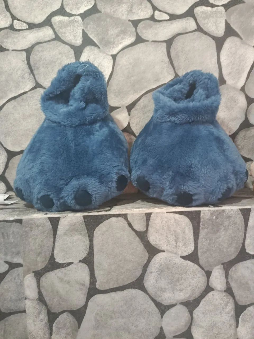 Sapato  de espuma e pelúcia Stitch - Foto 2