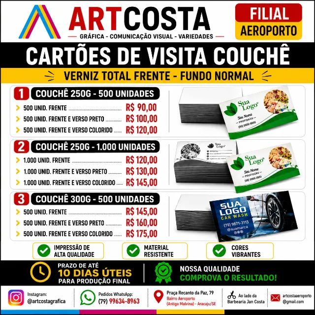 CARTÃO DE VISITA
