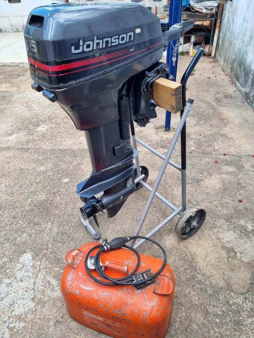 Motor jhonson 15 - Foto 2