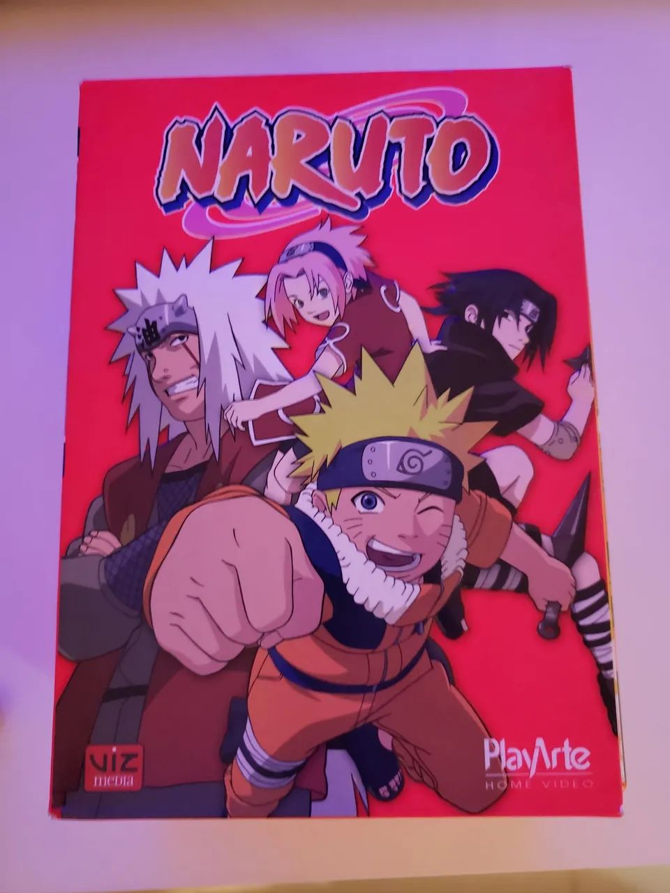 Box DVD Naruto - Volumes 16 ao 20 (PlayArte / Coleção Completa