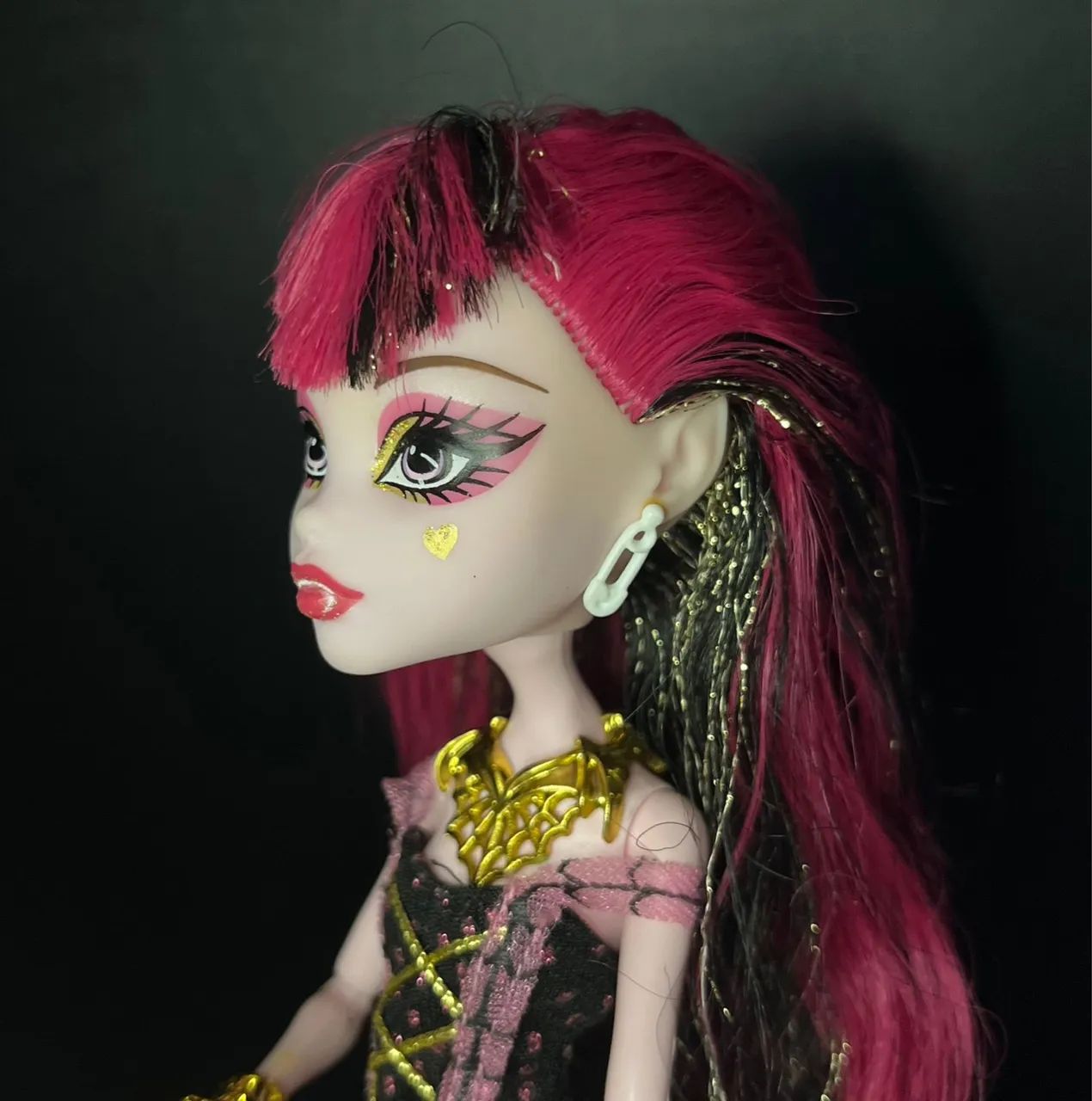 Brinco original Draculaura monster High 