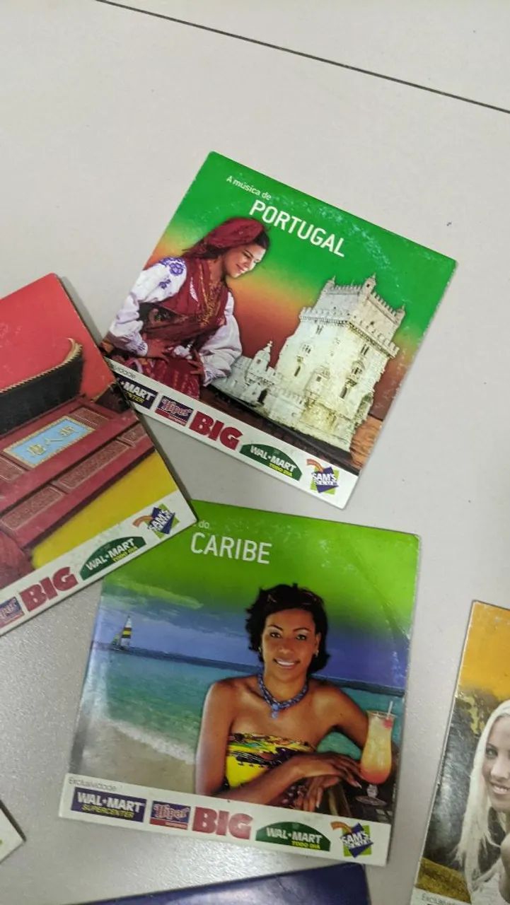 Coleção de CD músicas de outras culturas - Foto 2