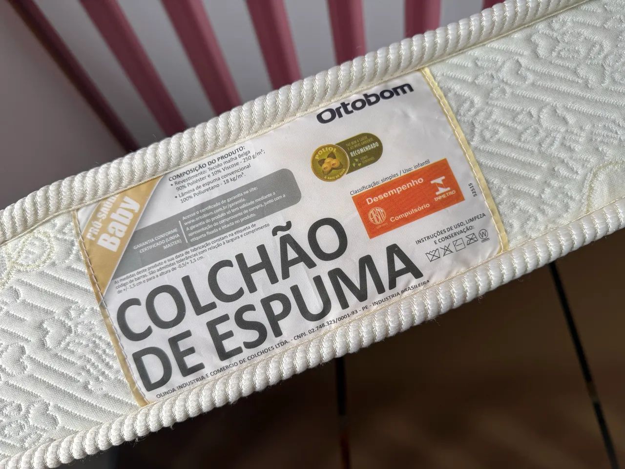 Berço americano +colchão pro saúde baby  - Foto 2