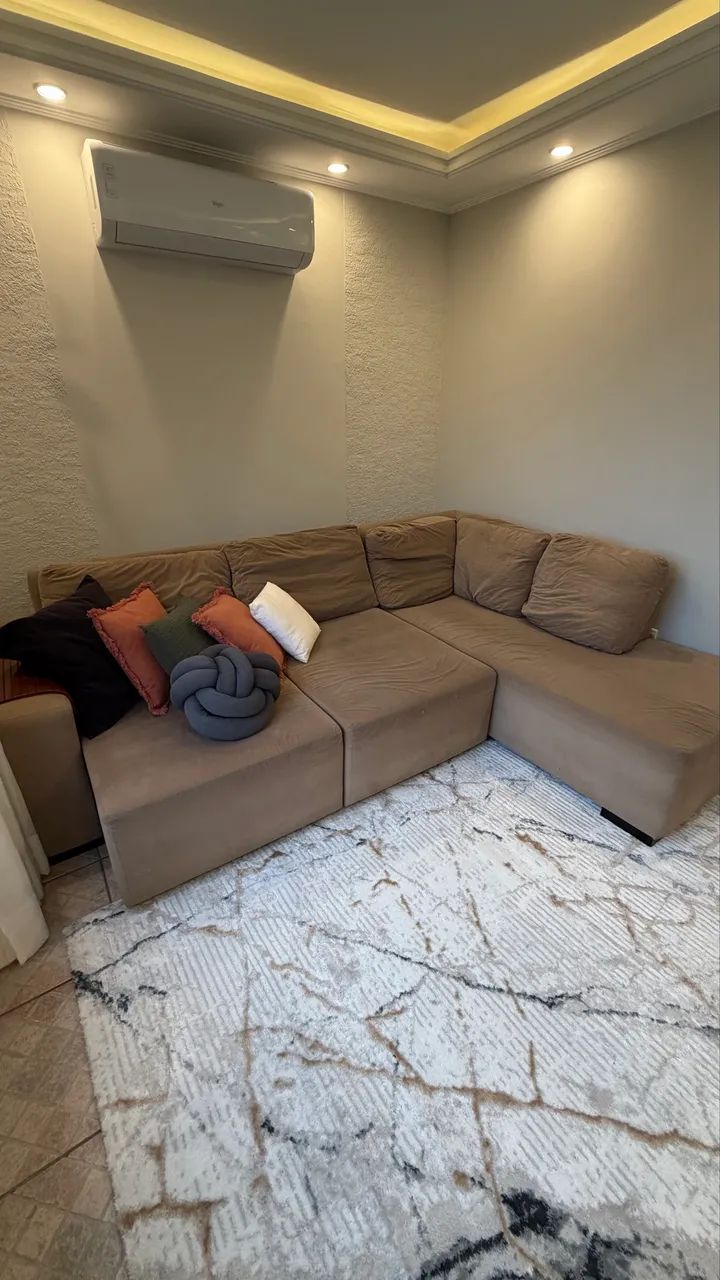 Sofá Retrátil 2,70m com Chaise de 2m - Grande e Super Confortável  - Foto 4