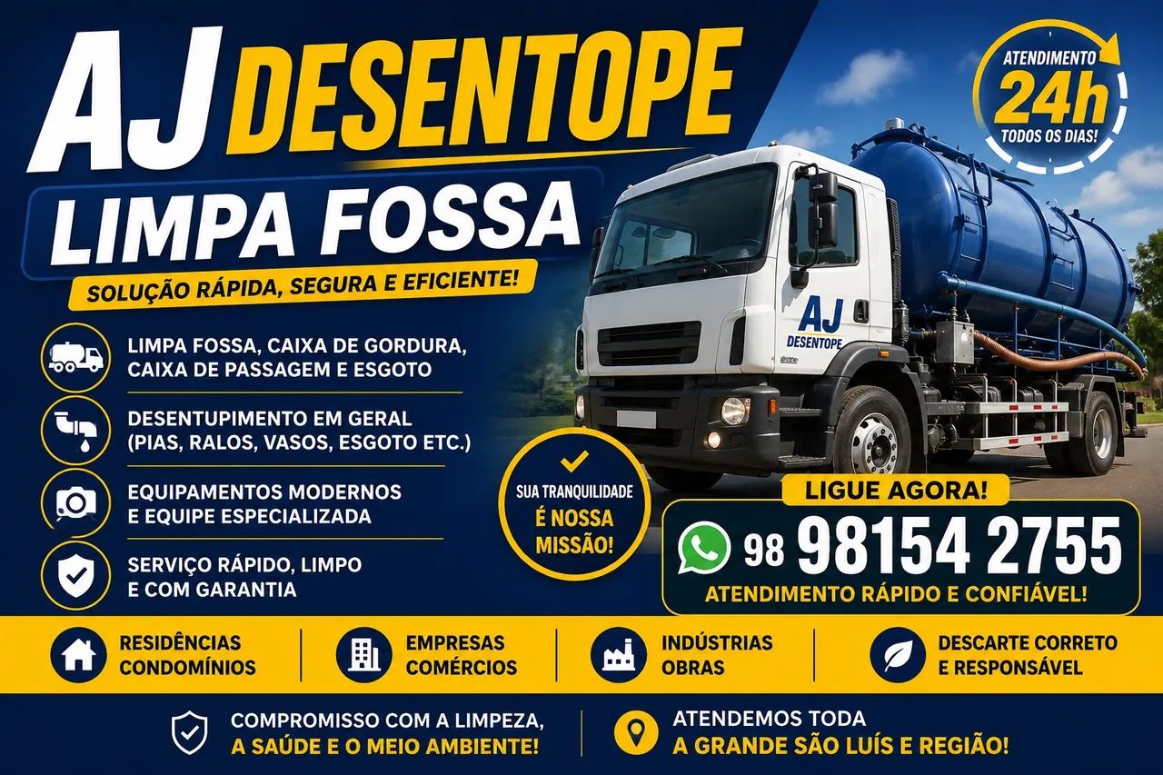 Desentupimentos em geral