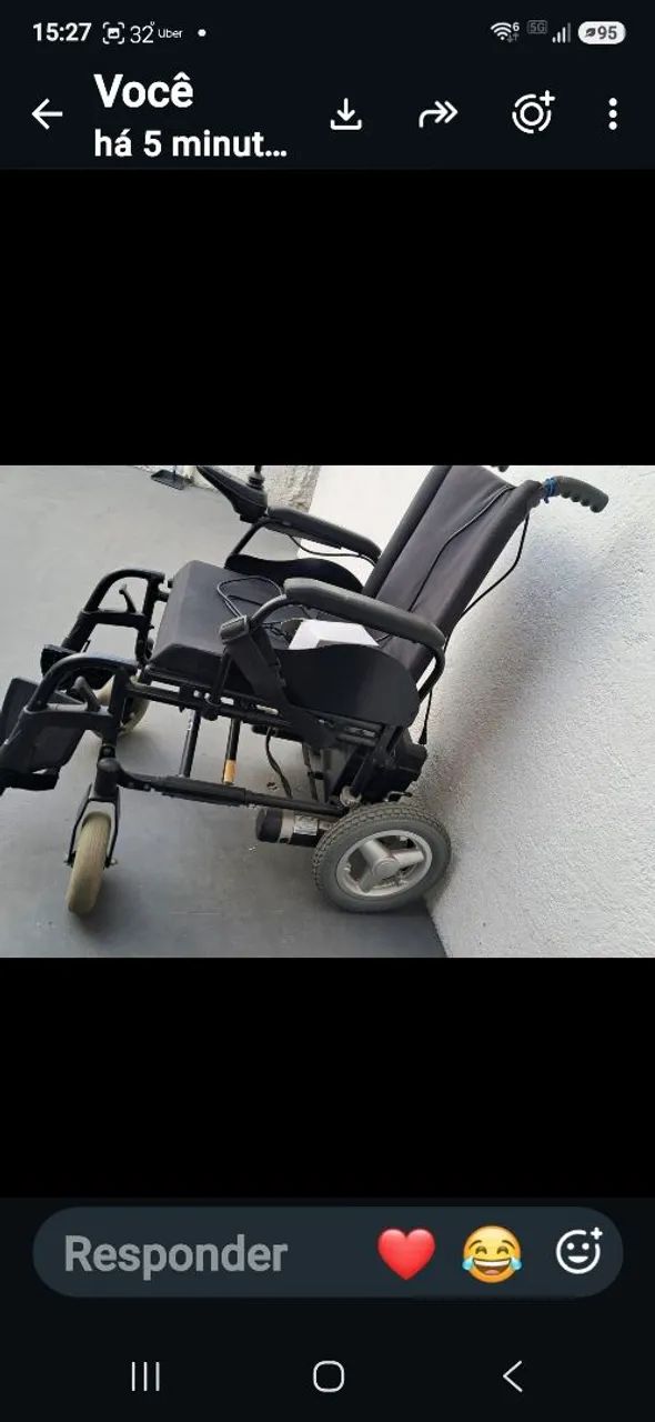 Cadeira de rodas motorizada ortobras 