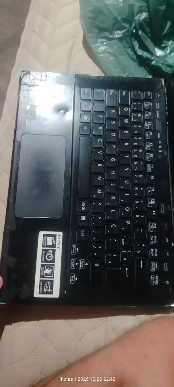 Notebook para retiradas de peças  - Foto 3