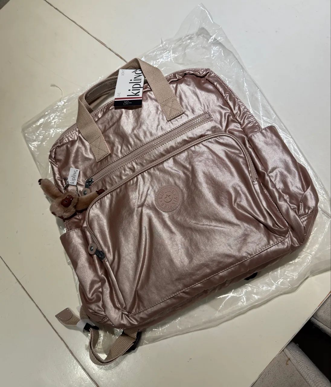 Bolsa Maternidade Kipling Original + Trocador | Nova - Foto 2
