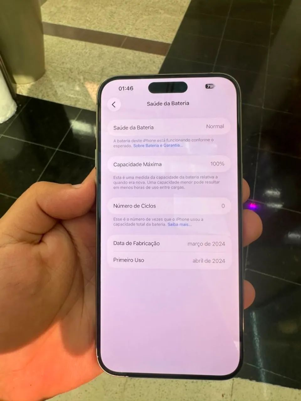 IPhone 15 Pro Max Novo - Foto 3