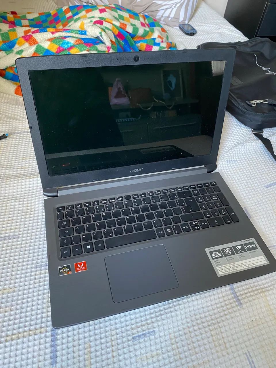 Notebook Acer Aspire 3 Ryzen 5 2500 U 12GB RAM  - Foto 2