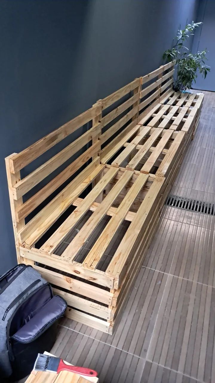 Banco de palete - Foto 2