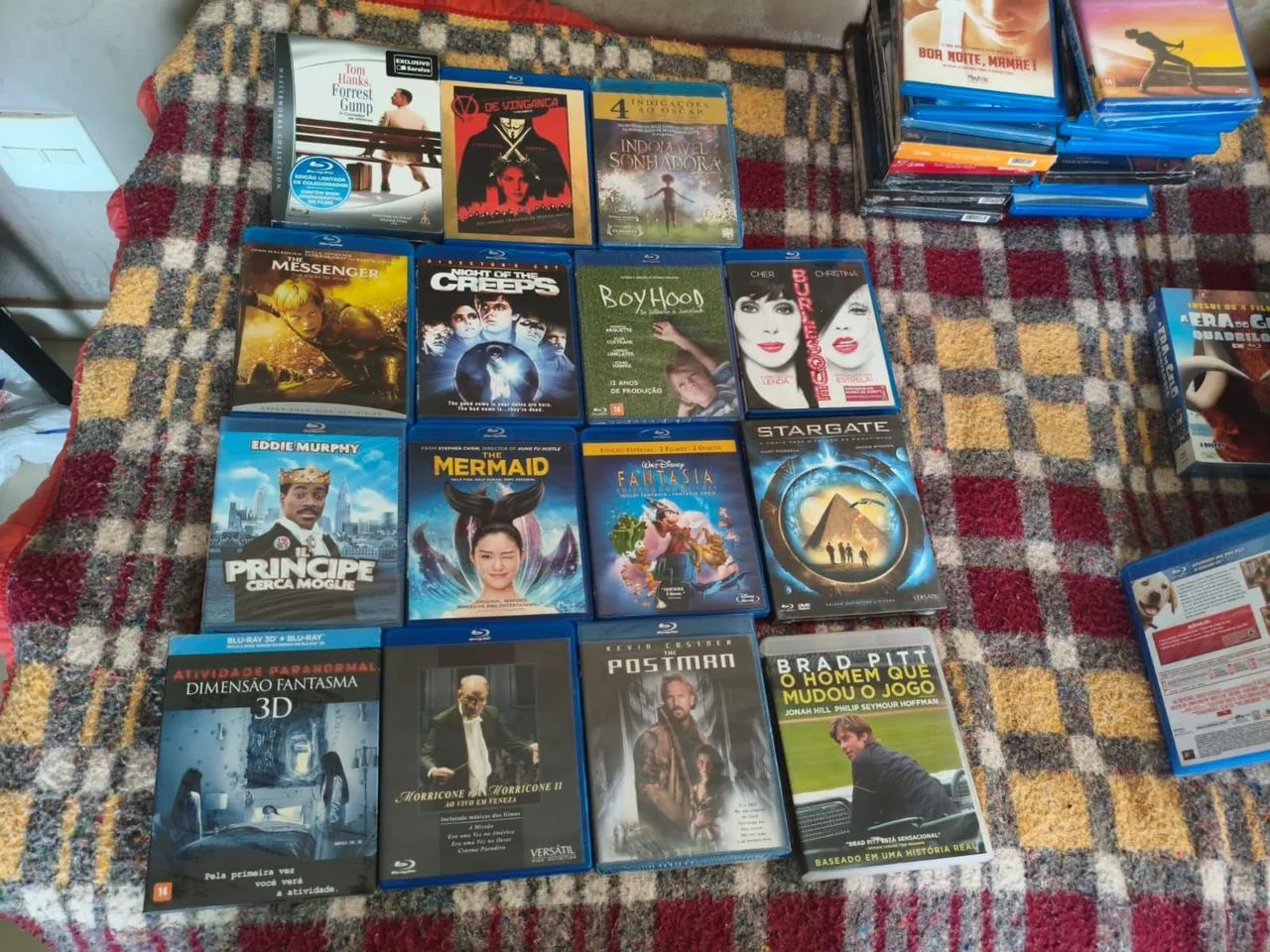 Lote 78 filmes em blu-ray - Foto 3