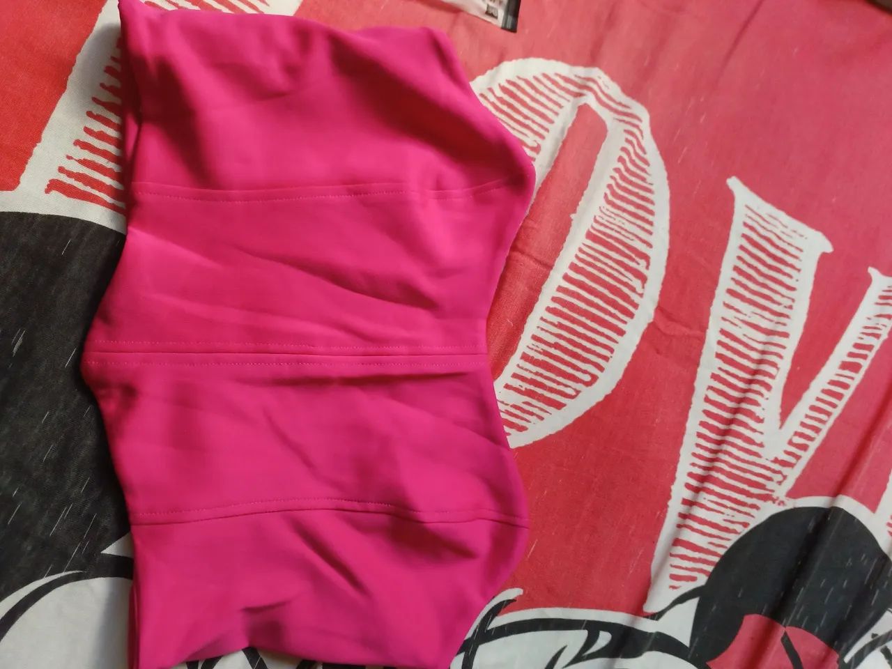 Cropped pink da shein  - Foto 4