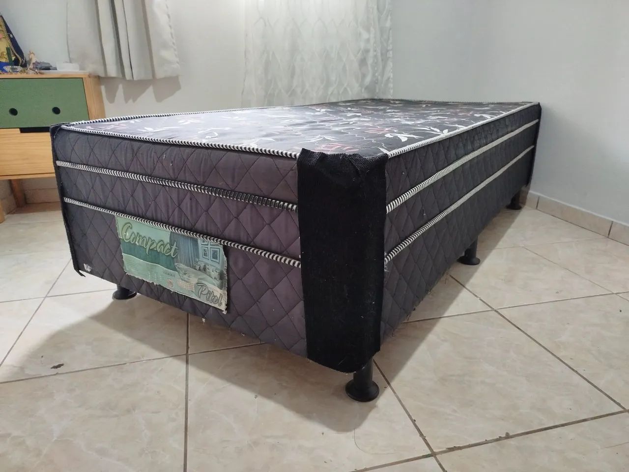 Cama box com colchão  - Foto 2