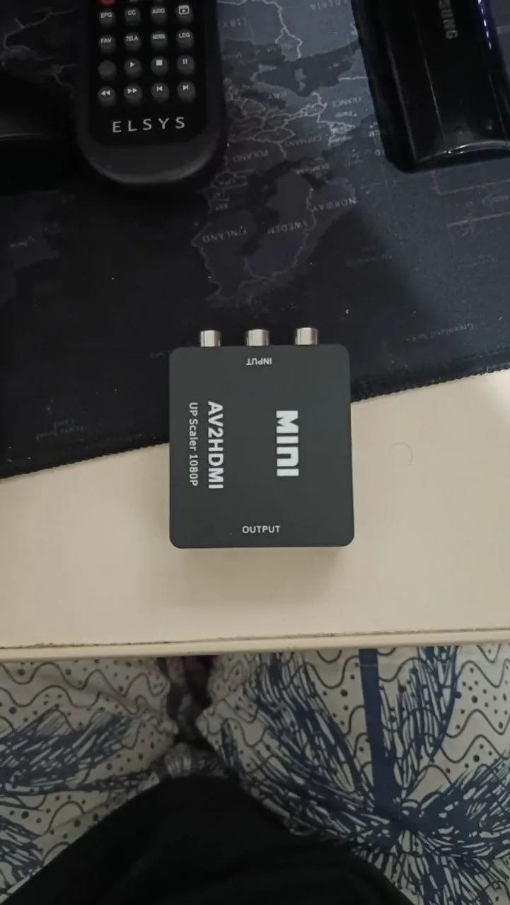 Conversor av rca para hdmi