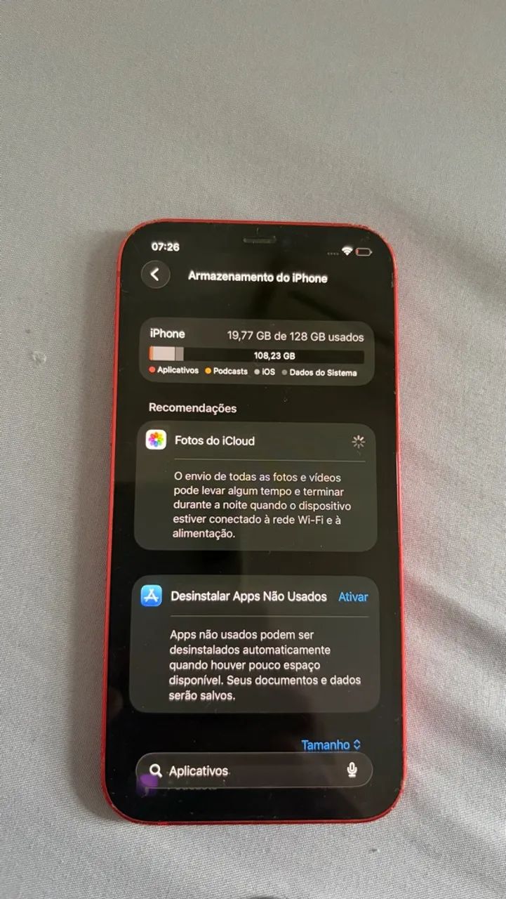 iphone 12 128gb vermelho - Foto 3
