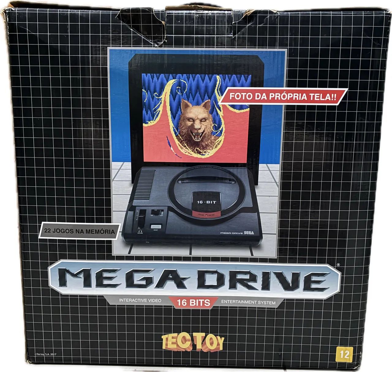 MegaDrive TecToy 2017 em excelente estado de conservação  ENVIO SOMENTE POR CORREIOS
