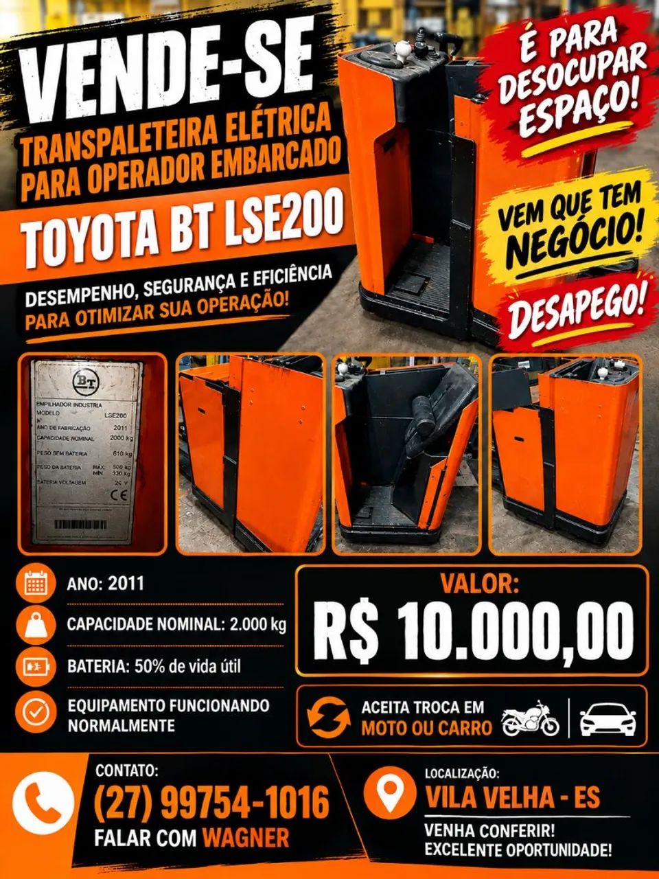 Empilhadeira  - Foto 2