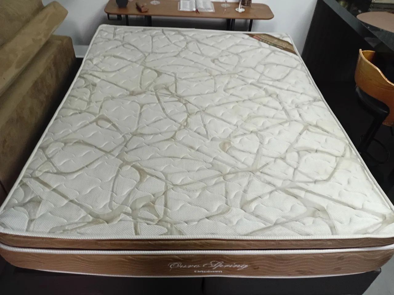 Vendo cama de casal Queen entrego  - Foto 5