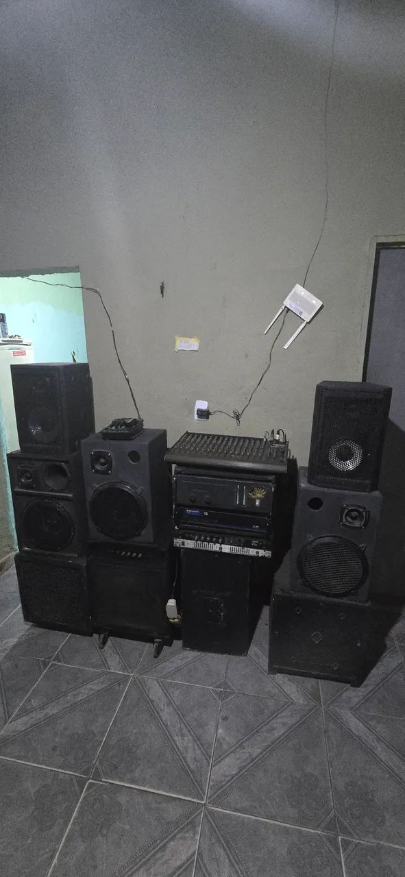 Som completo e Sanfona para Banda