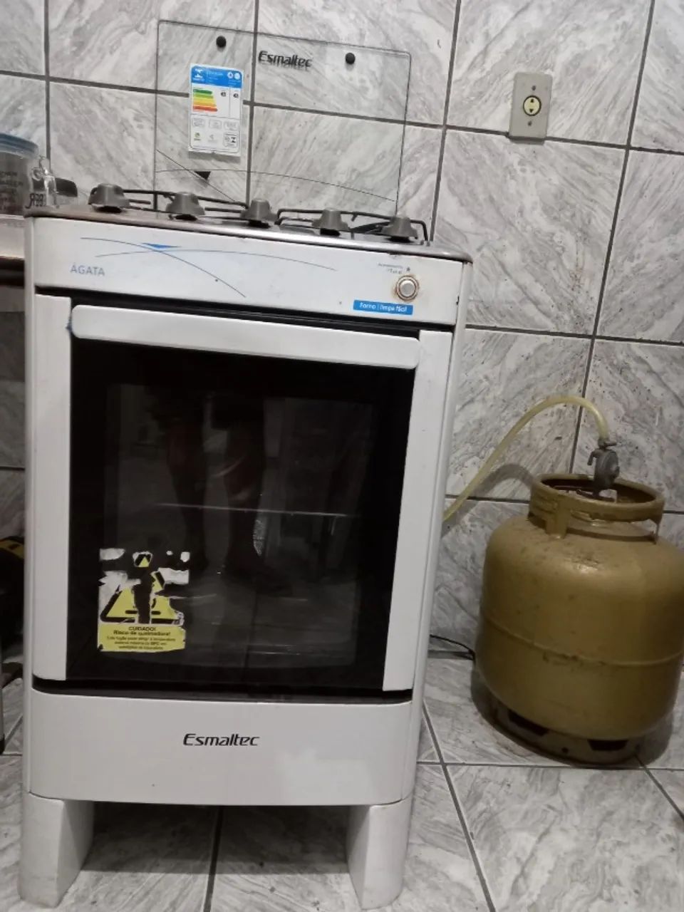 Fogão 4 Bocas Esmaltec Agatha