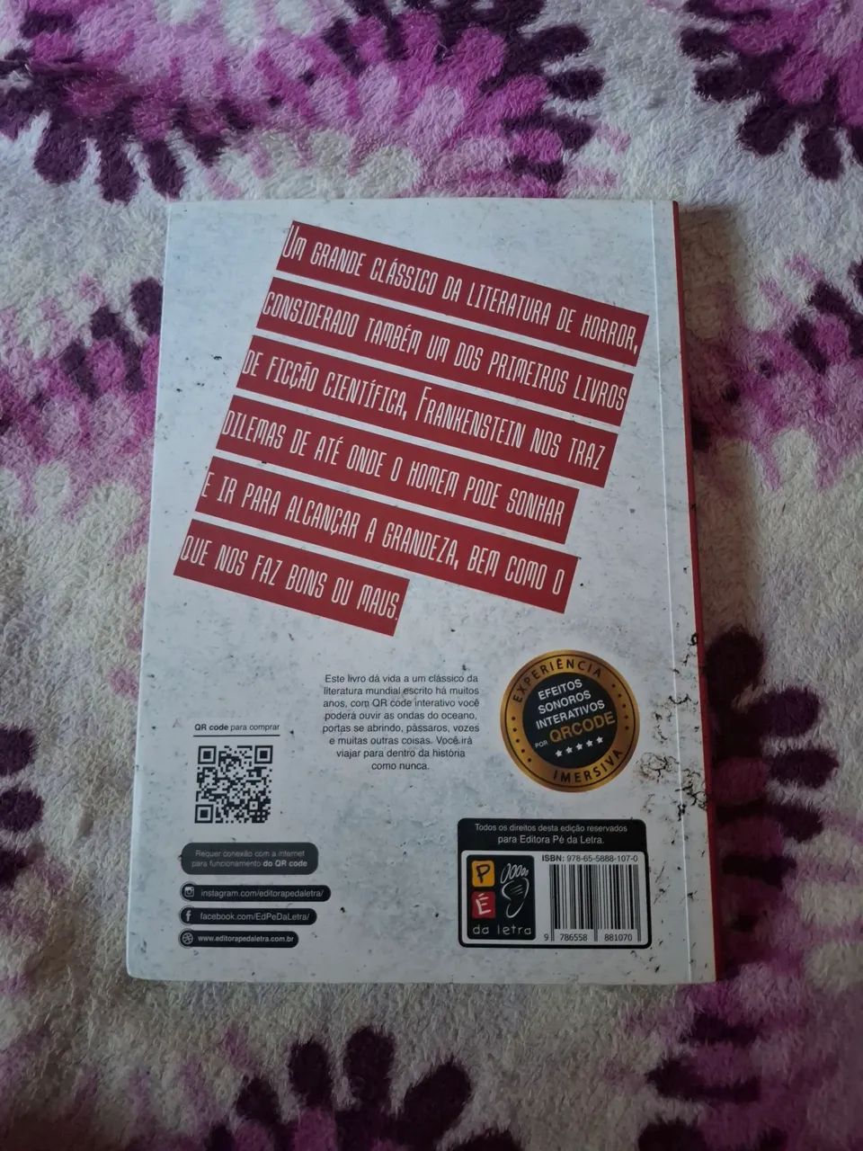 Livro "Frankenstein" - Foto 2