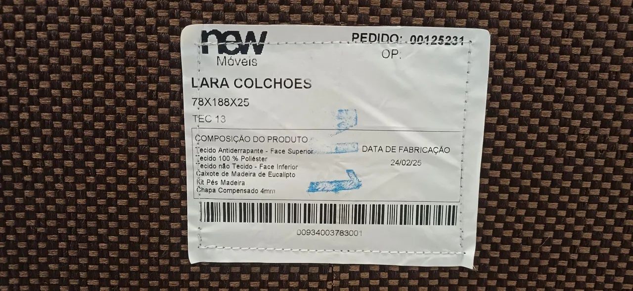 Box+Colchão  solteiro  78x1.88 - Foto 4